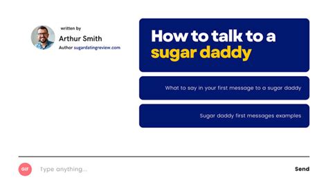 sugar daddy message examples|15 Examples: Your First Conversation With a Sugar。